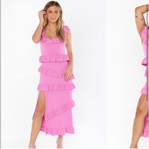 Show me Your Mumu Greta Dress Pink lilac